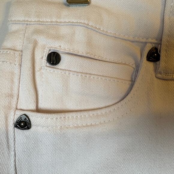 NWT Kut from the Kloth Diana Skinny Jeans White Size 2 - Picture 5 of 13